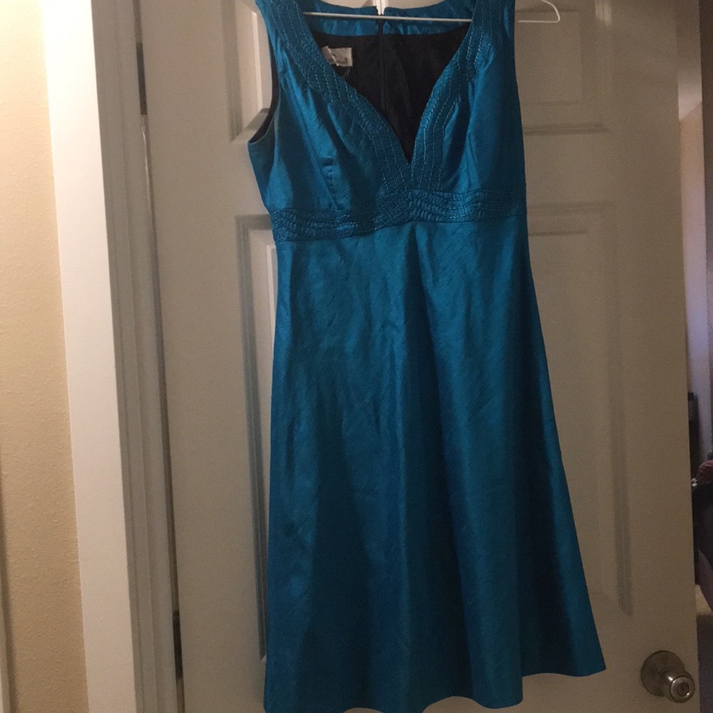 Teal dress